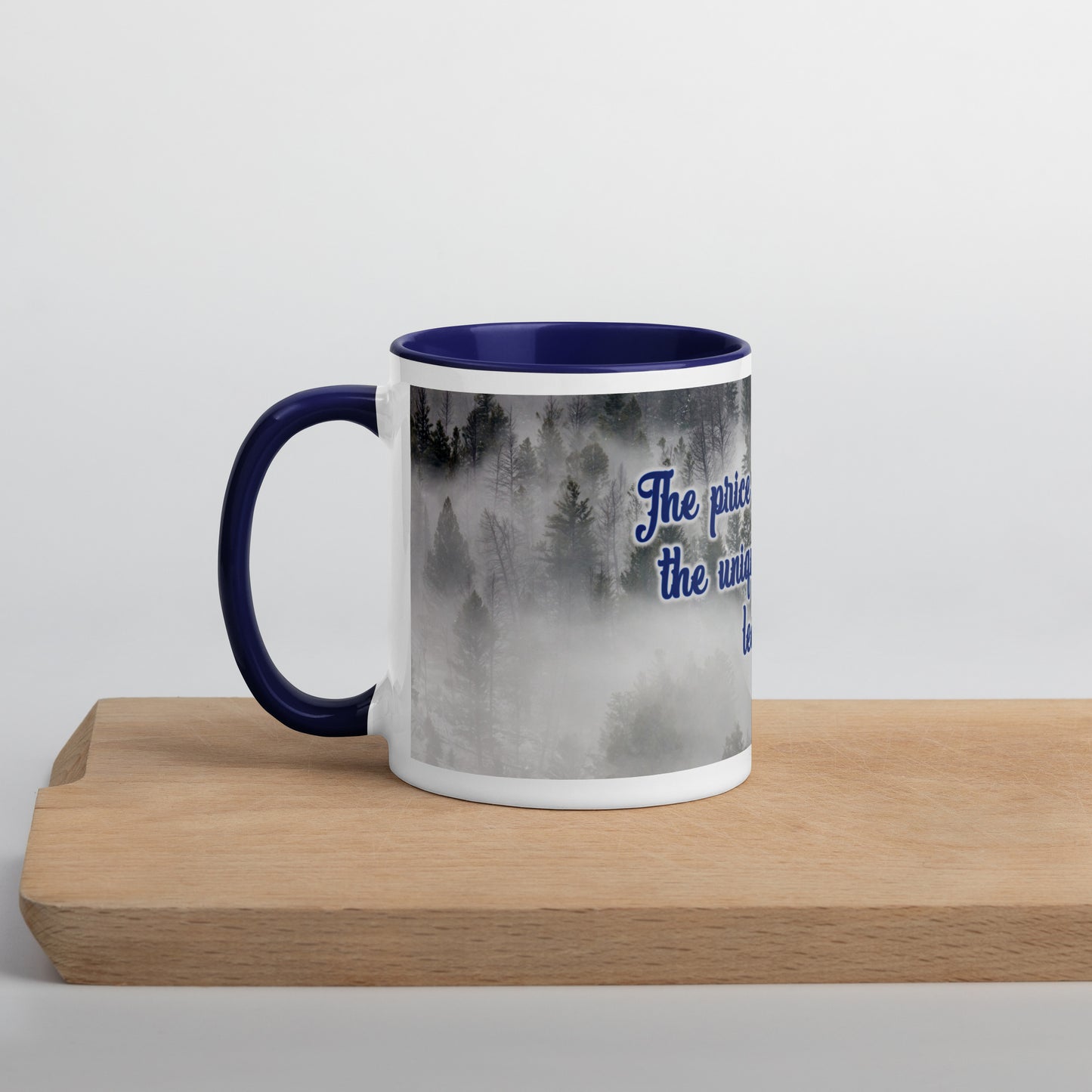 Price of Quality (2) Mug With Color Inside