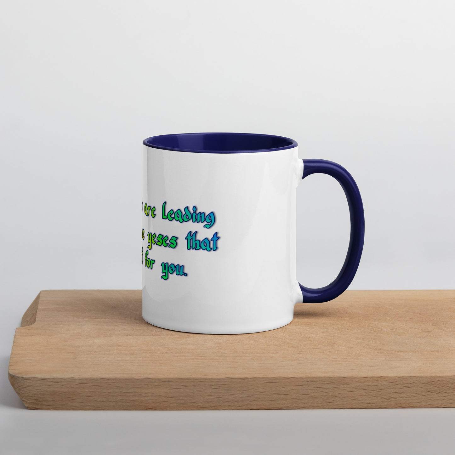All The Noes Mug With Color Inside