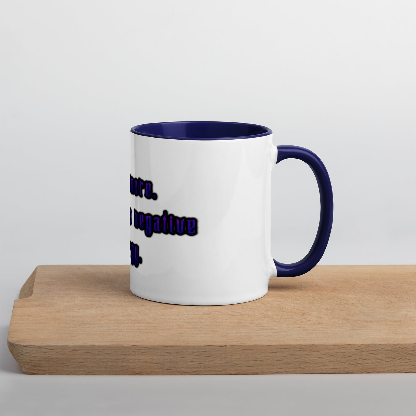 Burp More #1 Mug With Color Inside