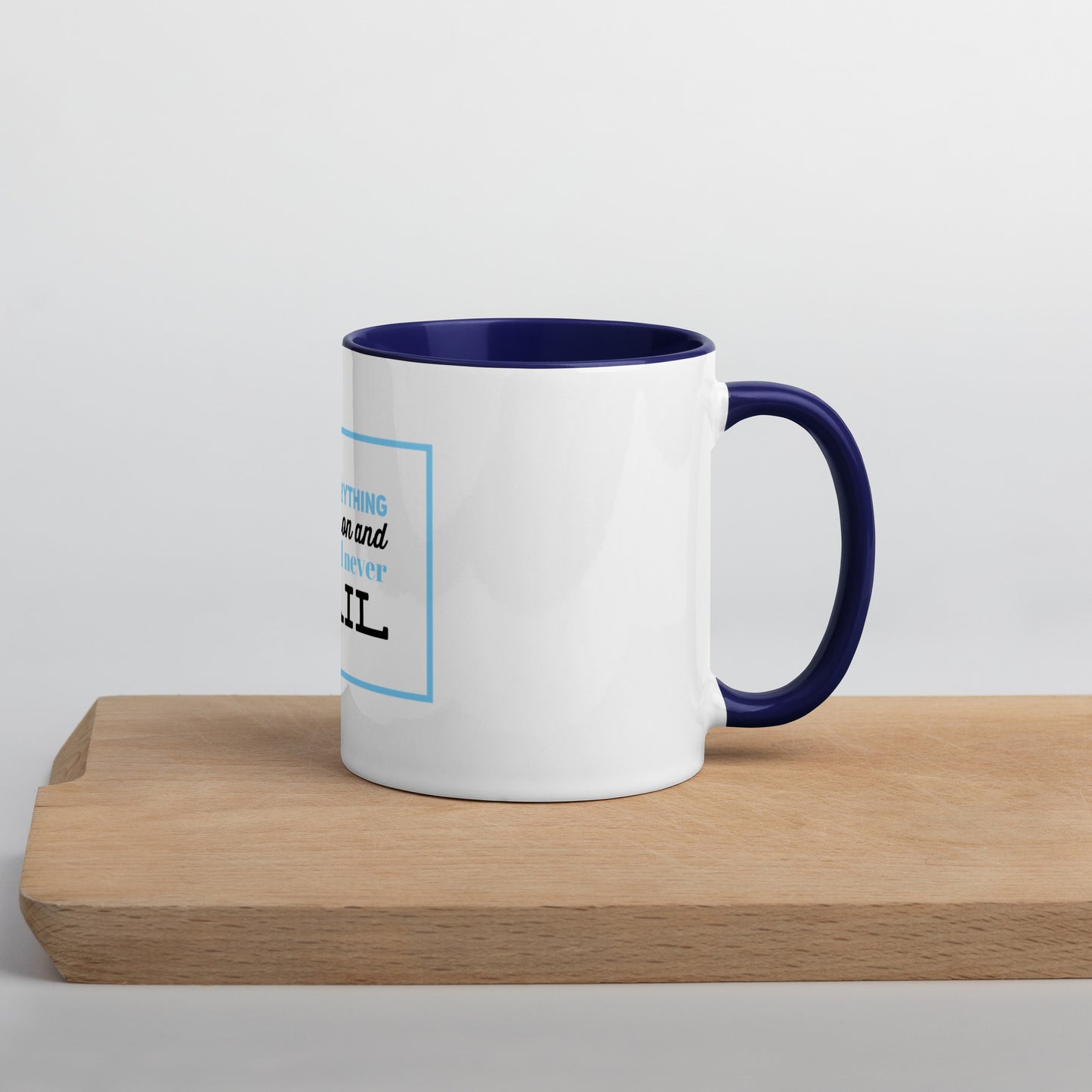 A Lesson #2 Mug With Color Inside