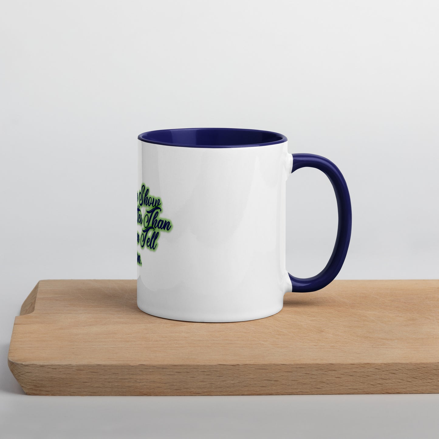 Show Them Mug With Color Inside