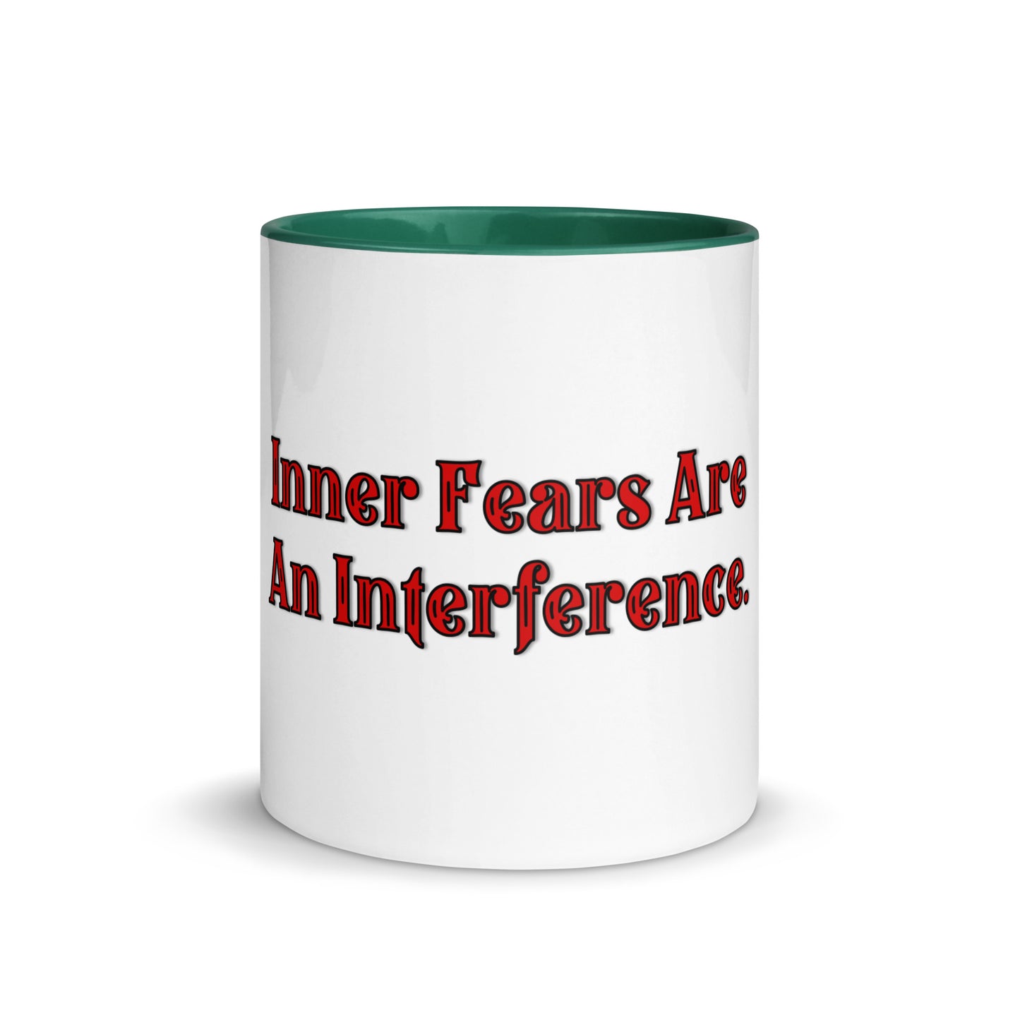 Inner Fears Mug With Color Inside
