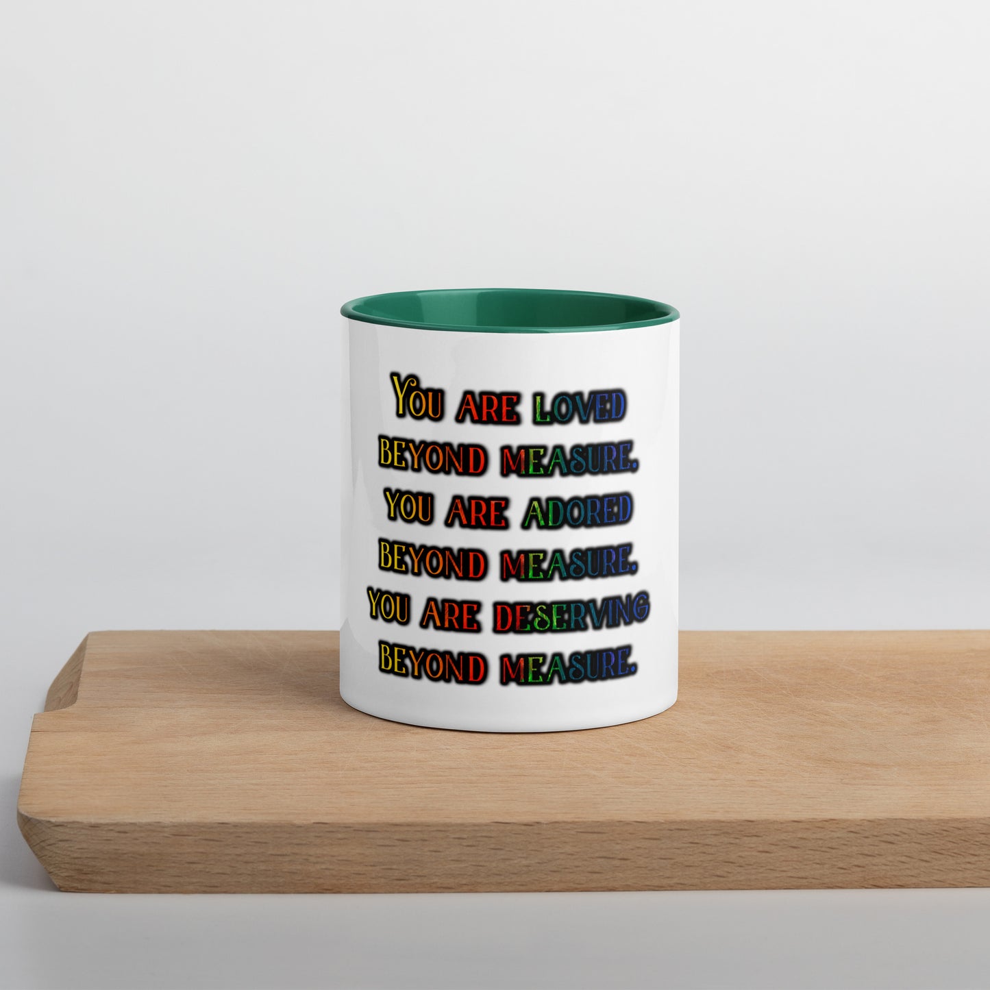 Beyond Measure Mug With Color Inside