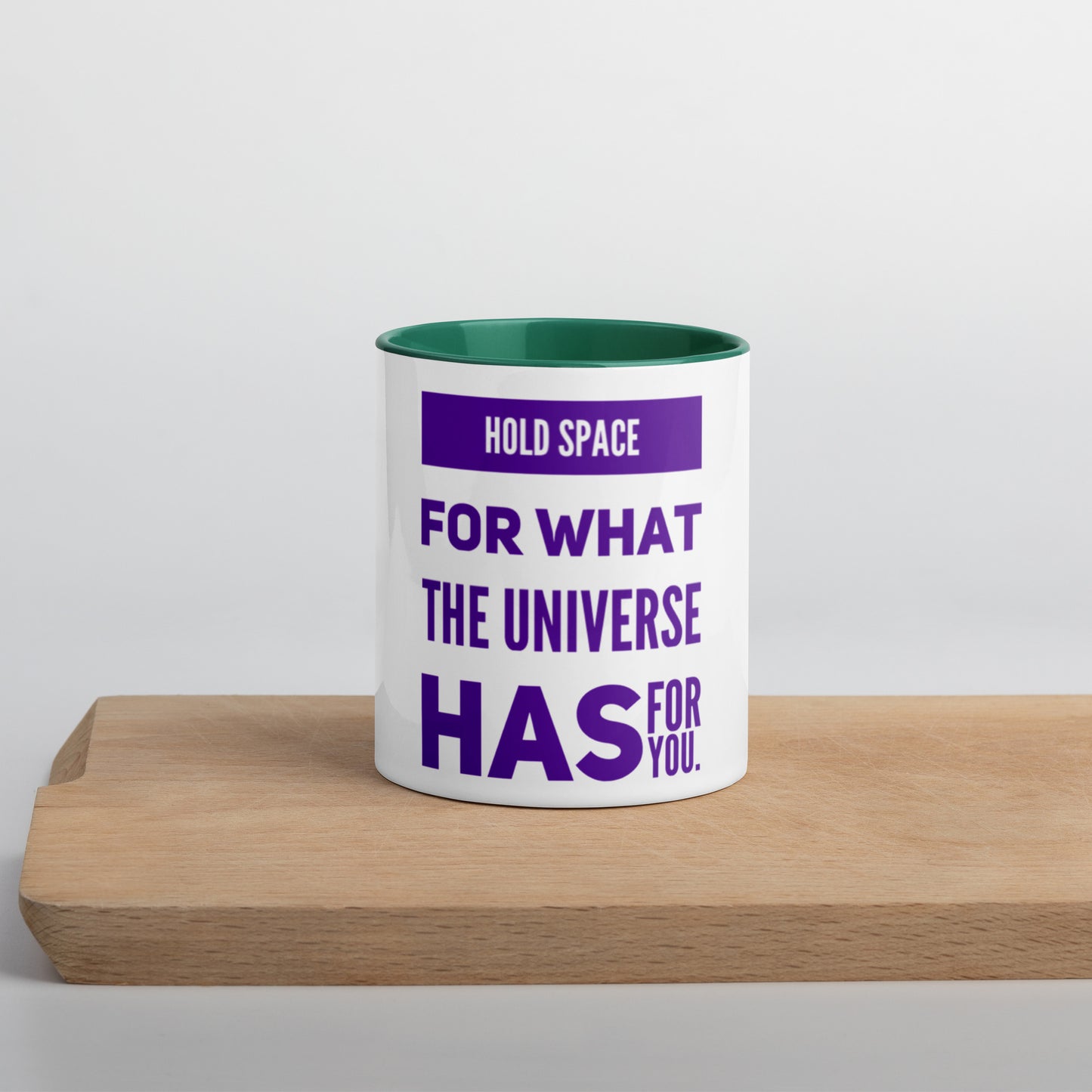 Hold Space #2 Mug With Color Inside