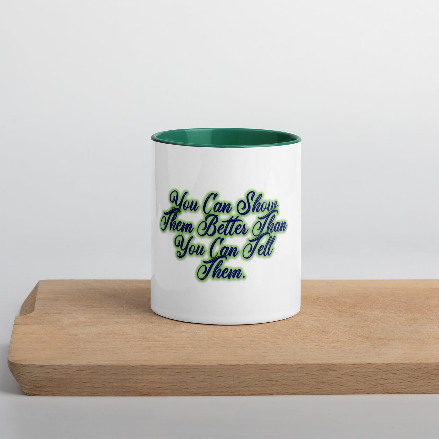 Show Them Mug With Color Inside