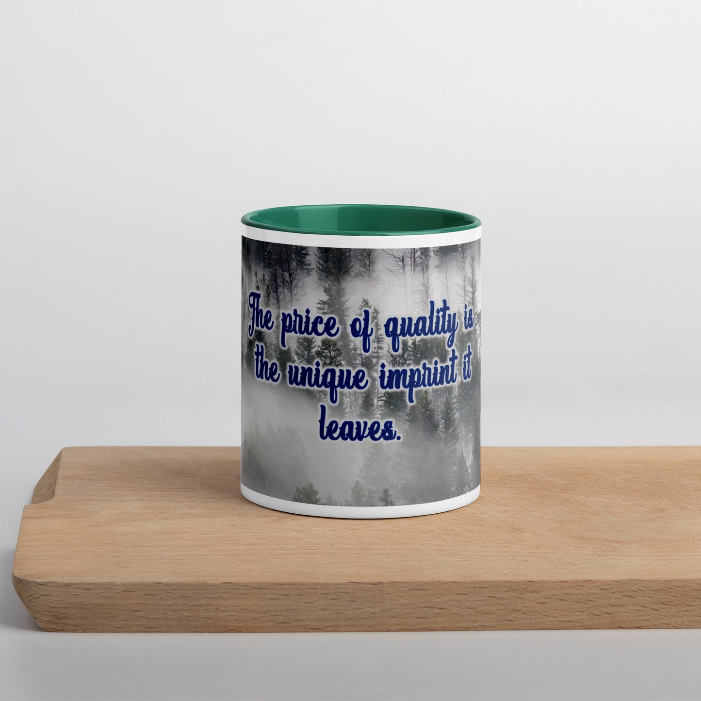 Price of Quality (2) Mug With Color Inside