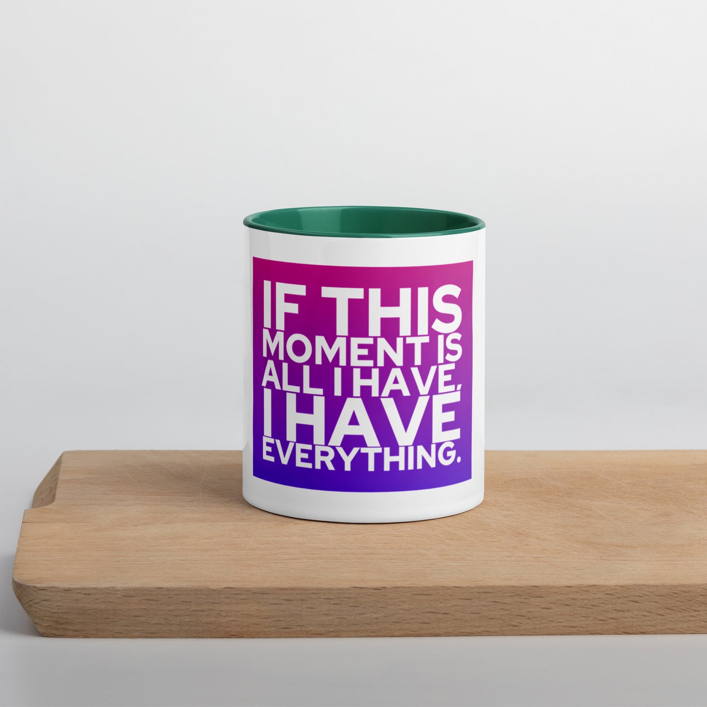 This Moment #3 Mug with Color Inside