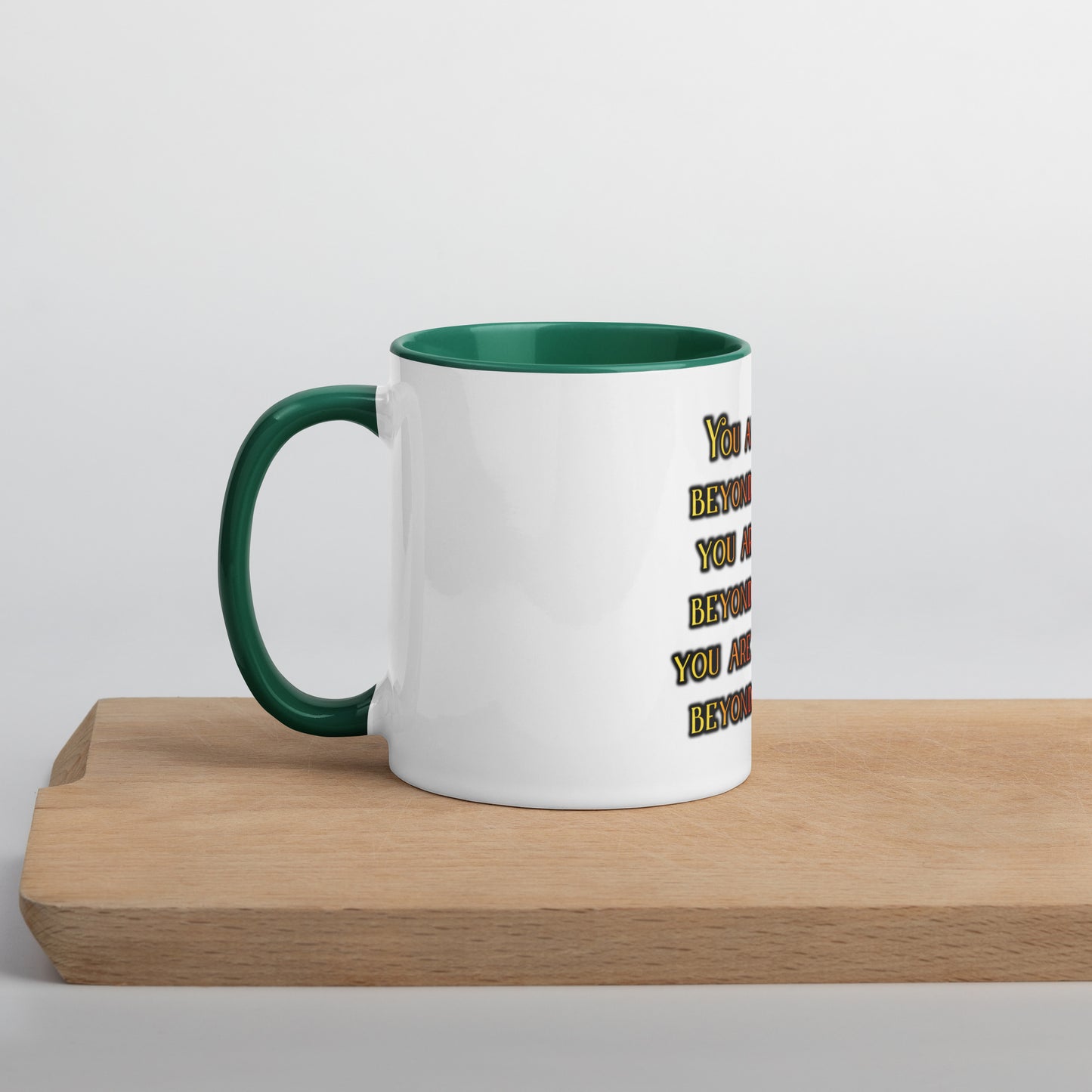 Beyond Measure Mug With Color Inside