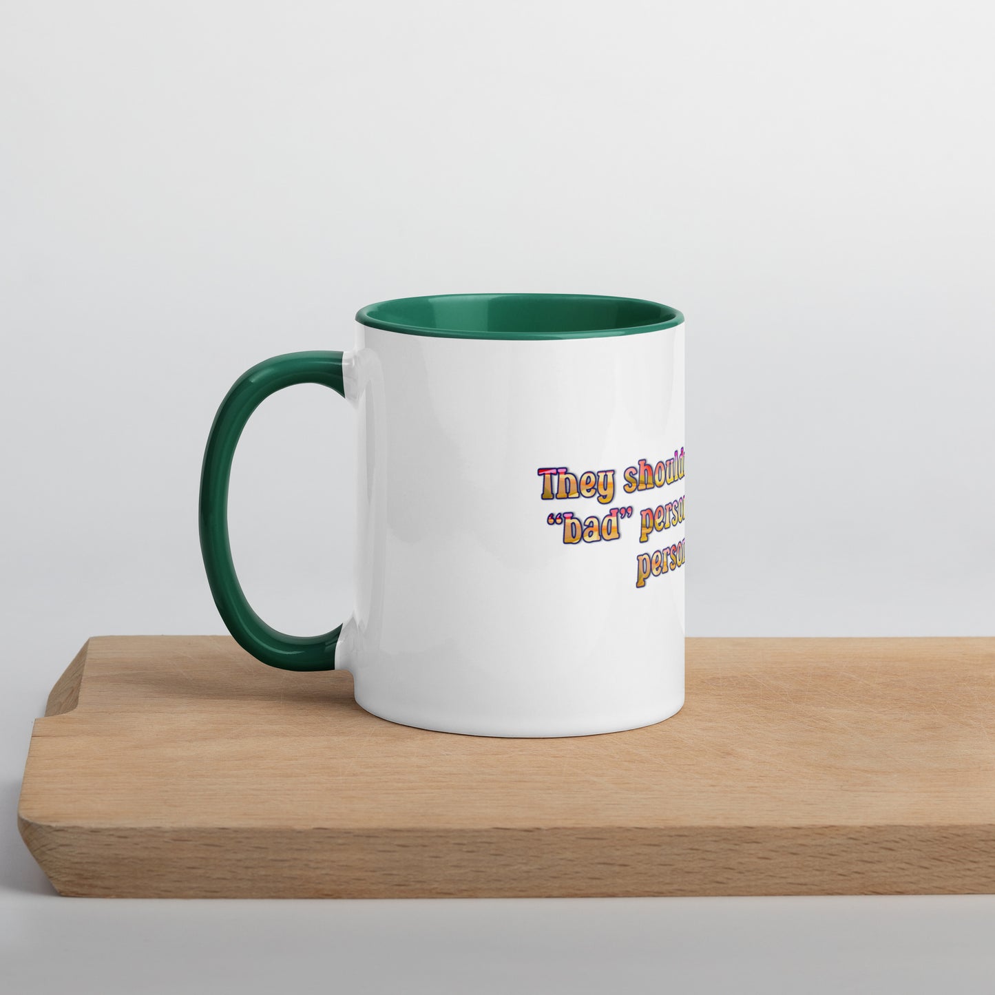 Not For You Mug With Color Inside