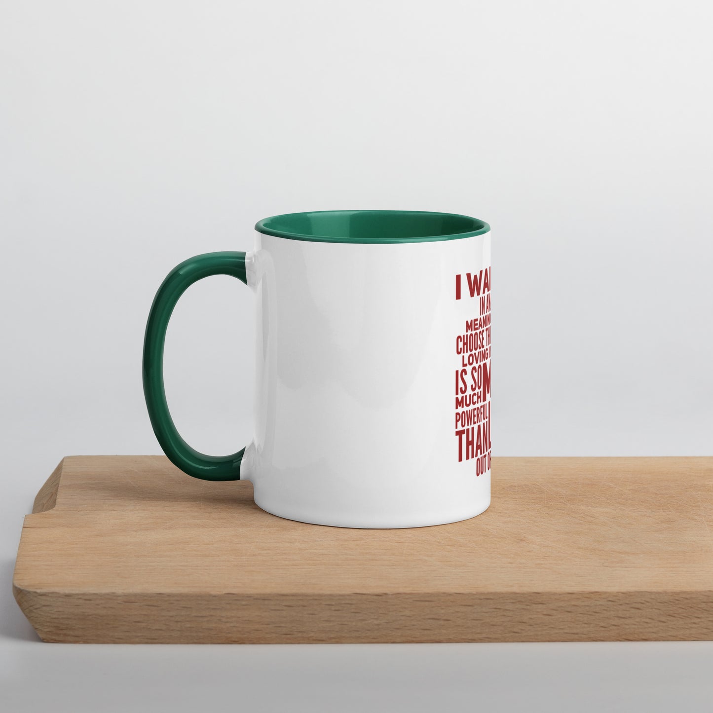 More Powerful Mug With Color Inside