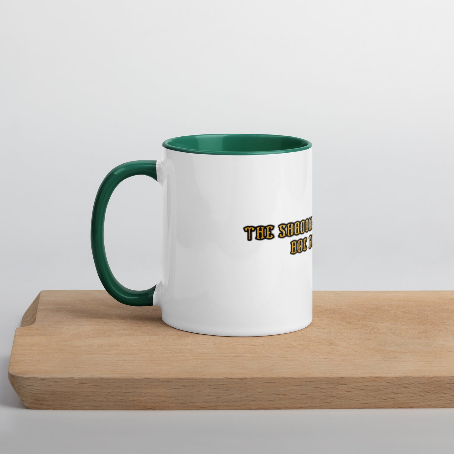 Shadows Mug With Color Inside