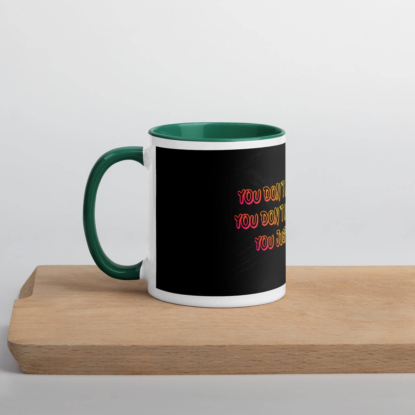 Just Be (2) Mug With Color Inside