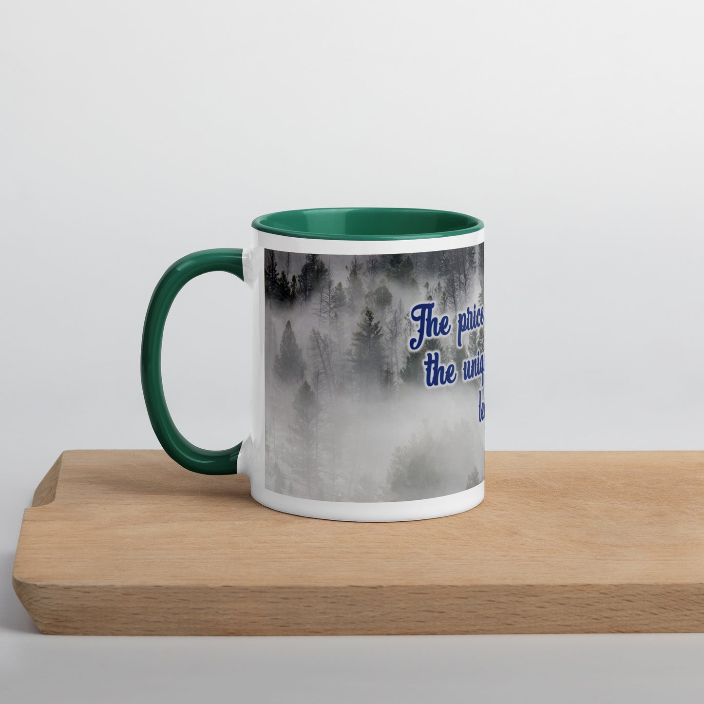 Price of Quality (2) Mug With Color Inside