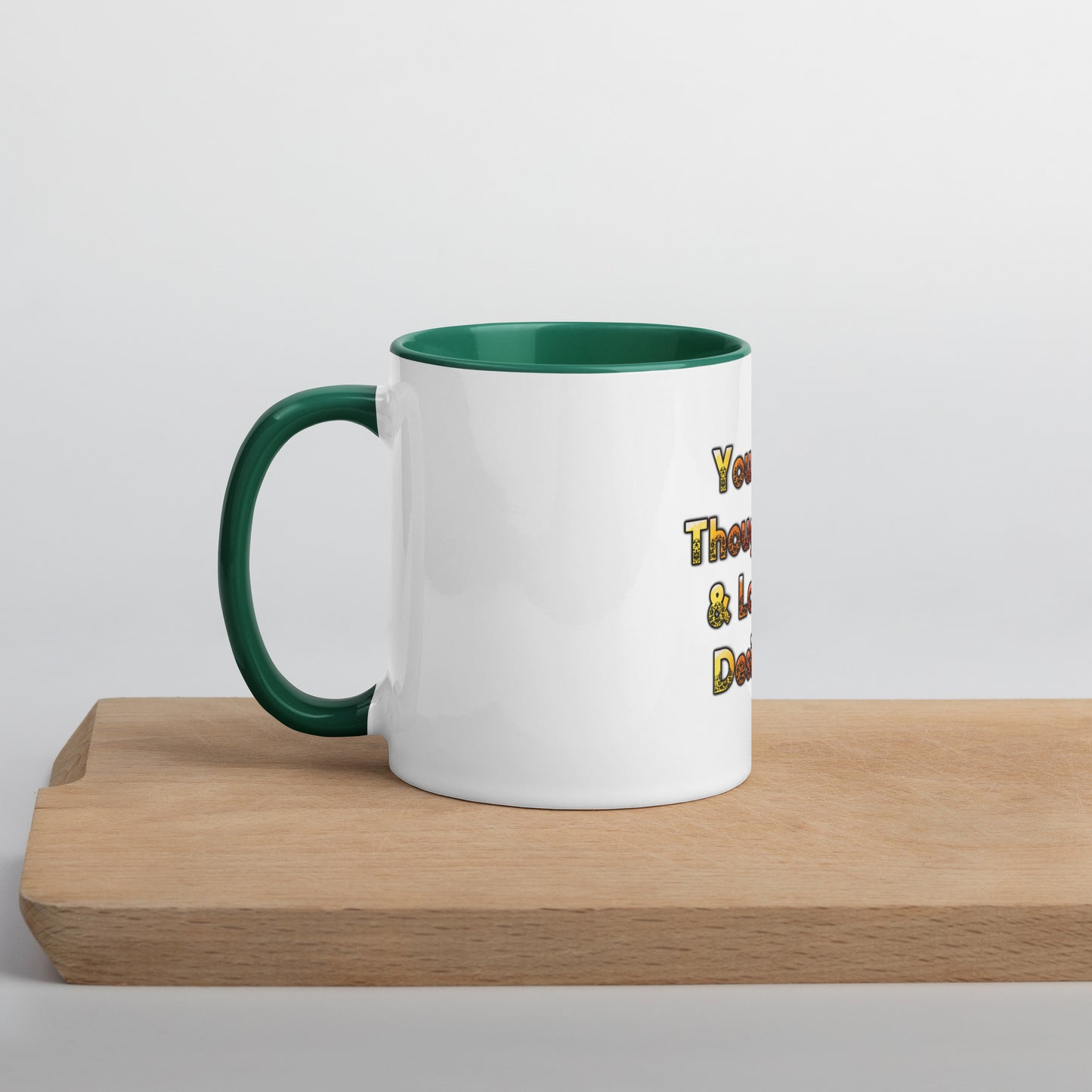 Your Design Mug With Color Inside
