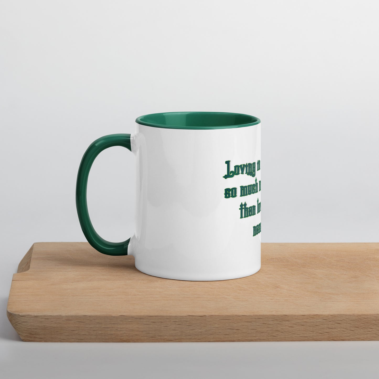 Loving In Awareness Mug With Color Inside