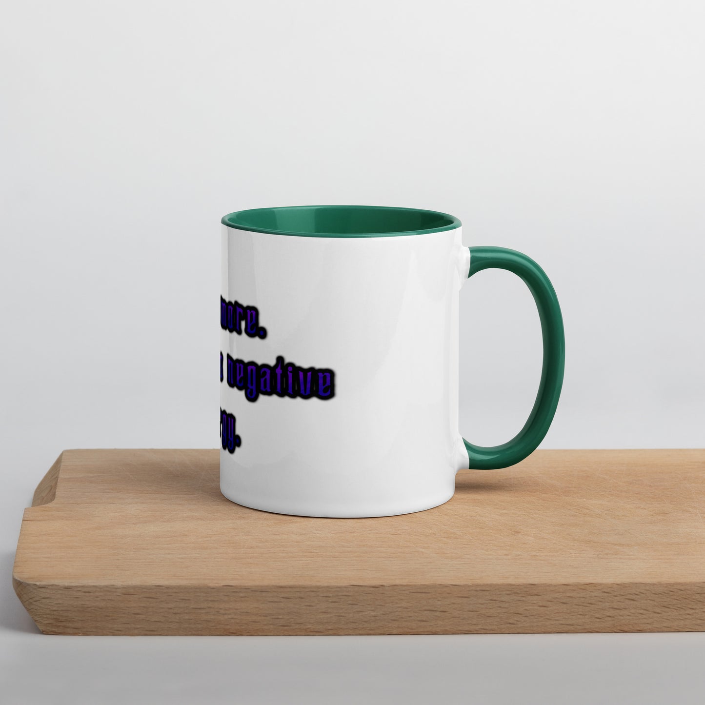 Burp More #1 Mug With Color Inside