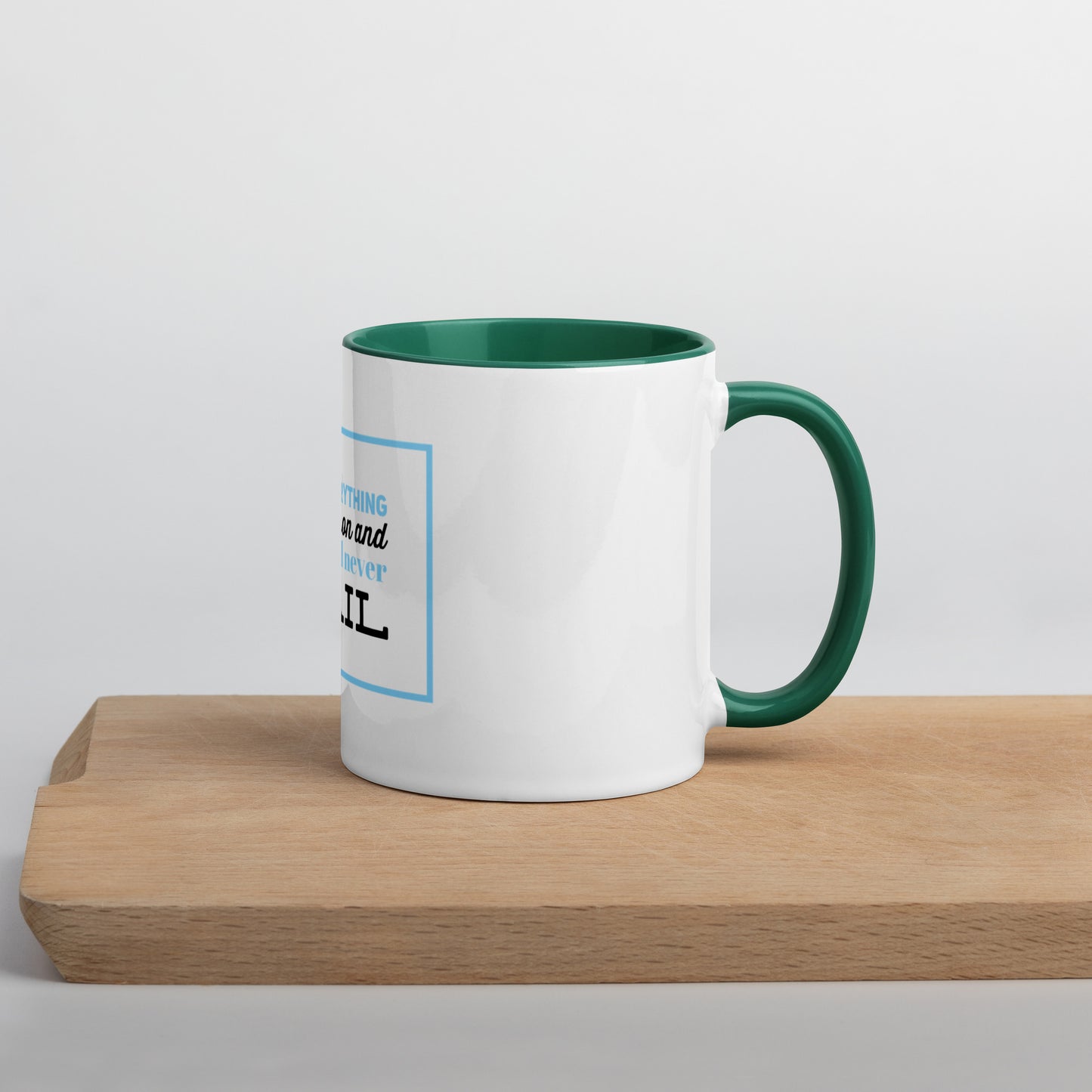 A Lesson #2 Mug With Color Inside