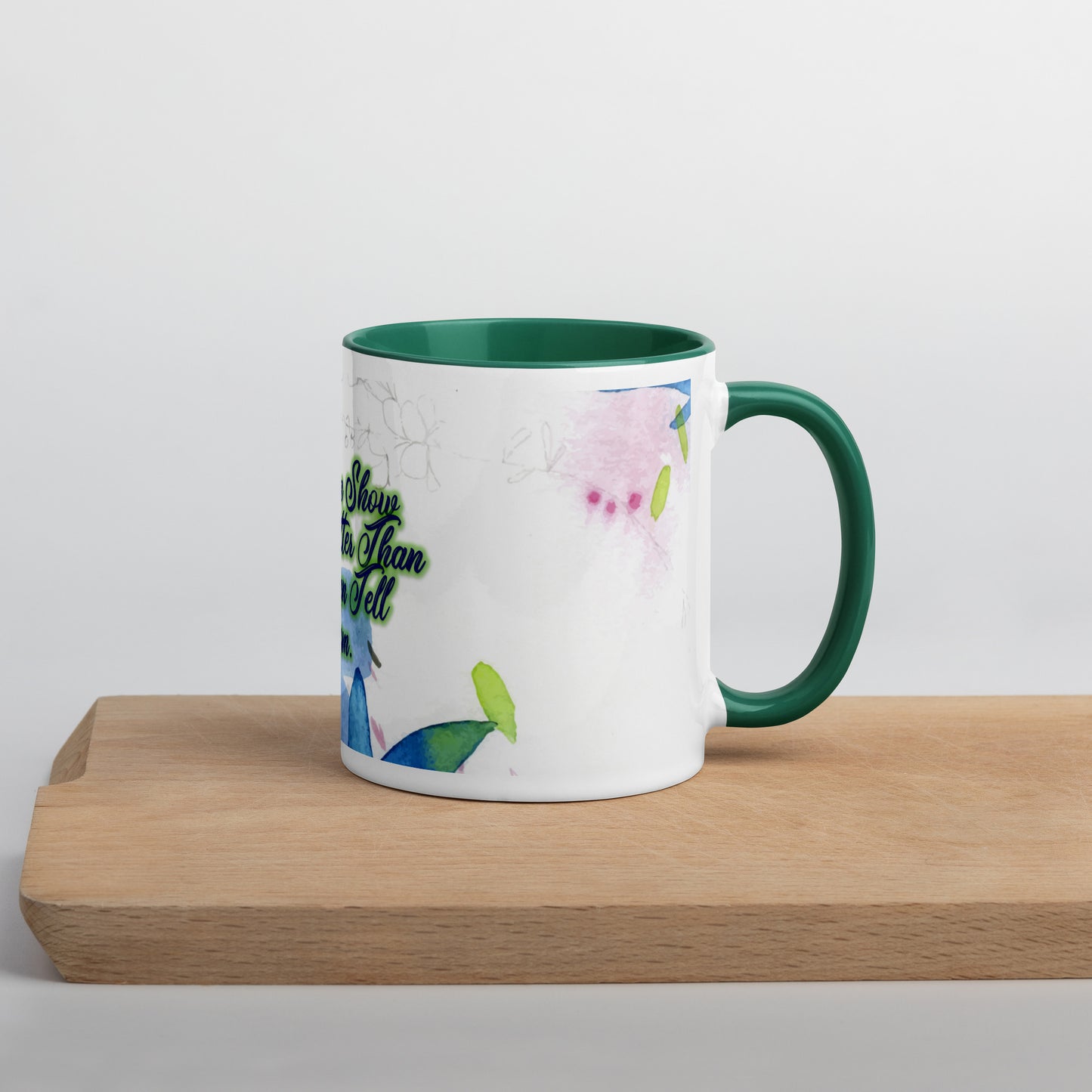 Show Them (2) Mug With Color Inside