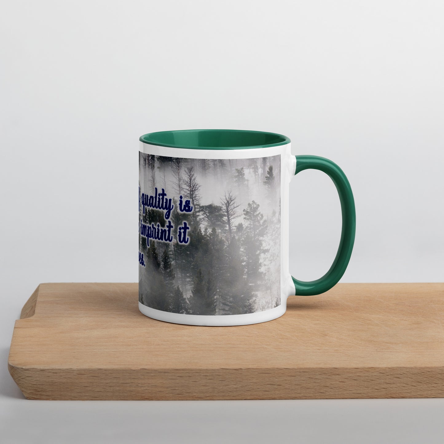 Price of Quality (2) Mug With Color Inside
