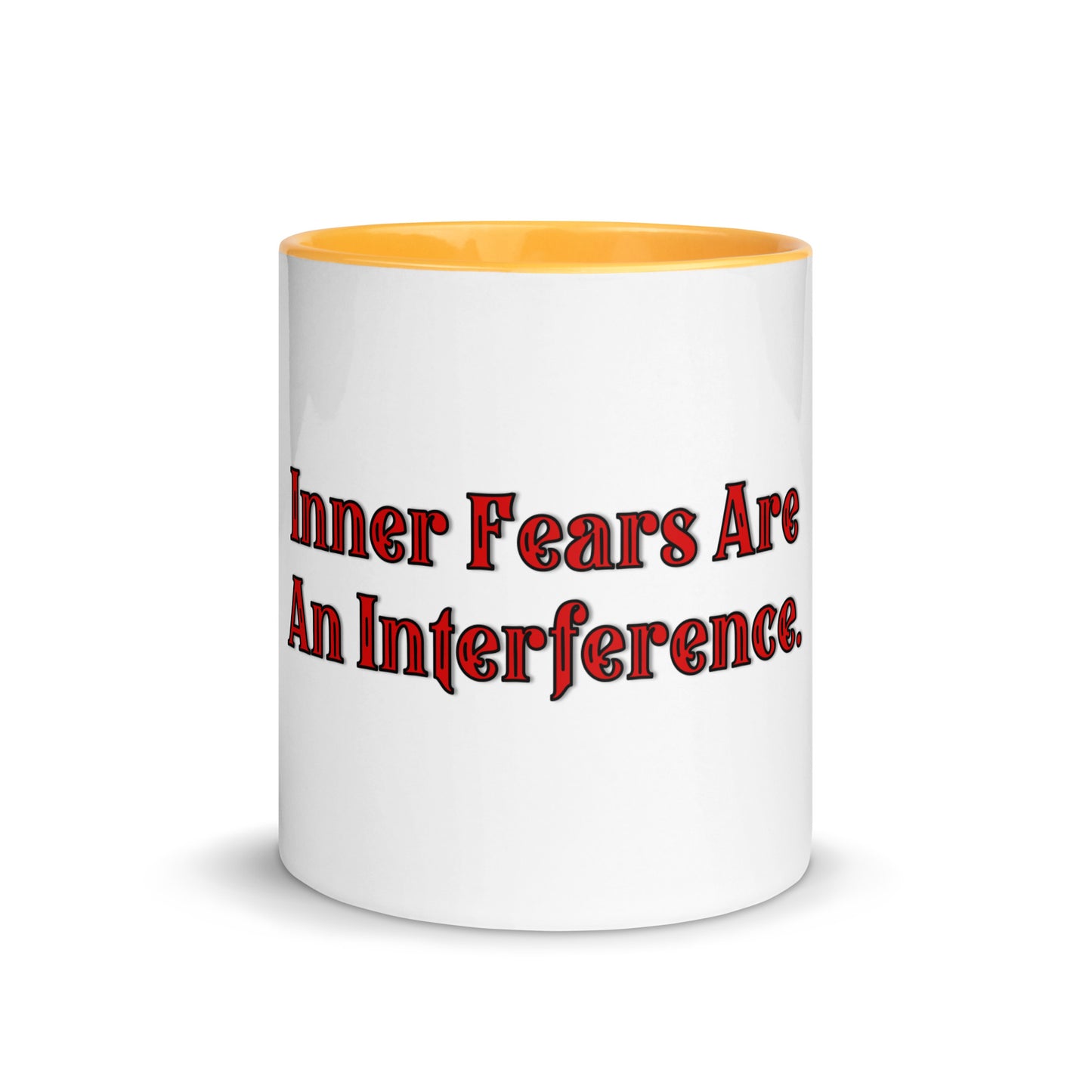 Inner Fears Mug With Color Inside