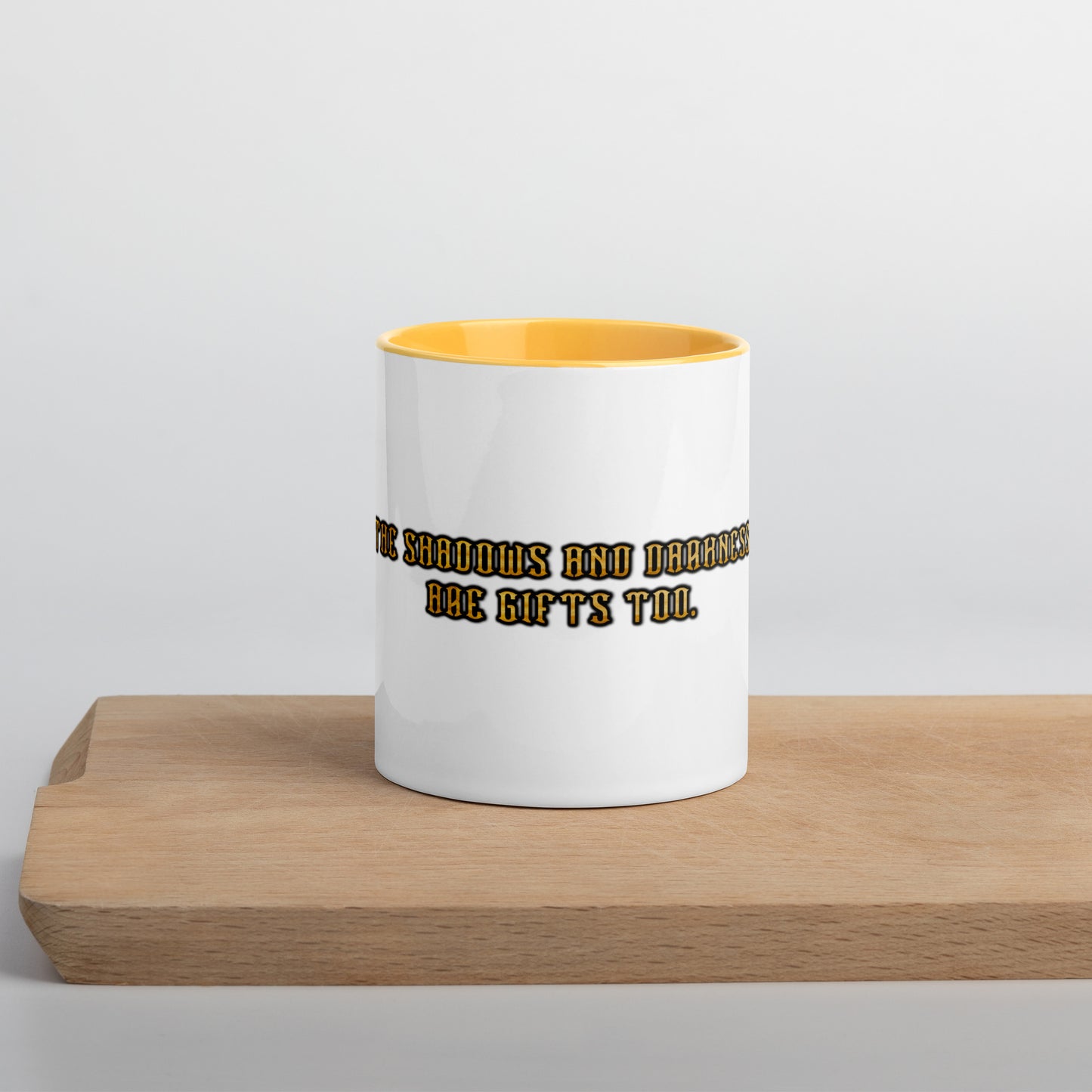 Shadows Mug With Color Inside