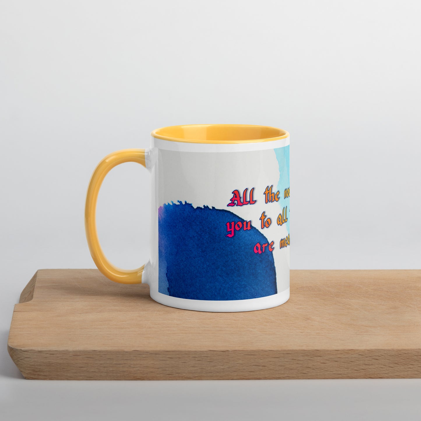 All The Noes Mug With Color Inside (2)