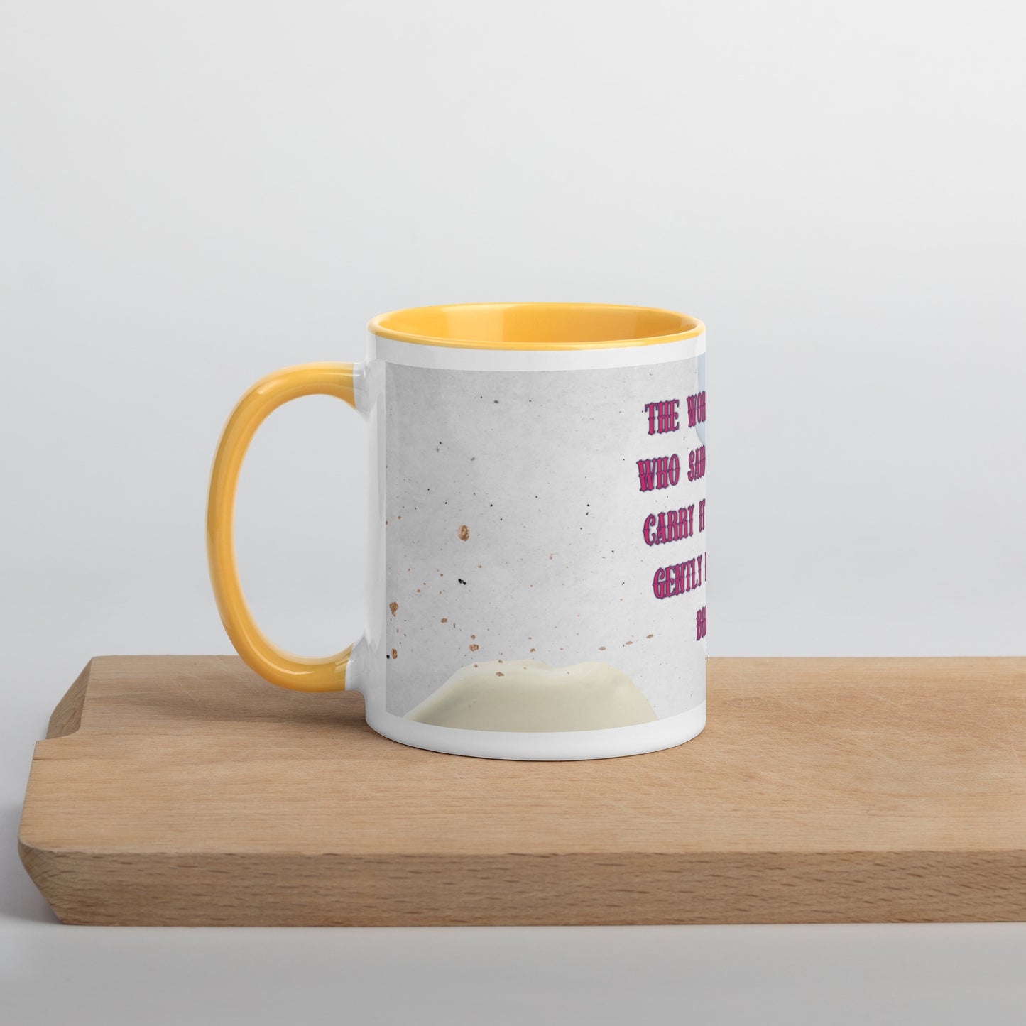 Nika's Prose (2) Mug With Color Inside