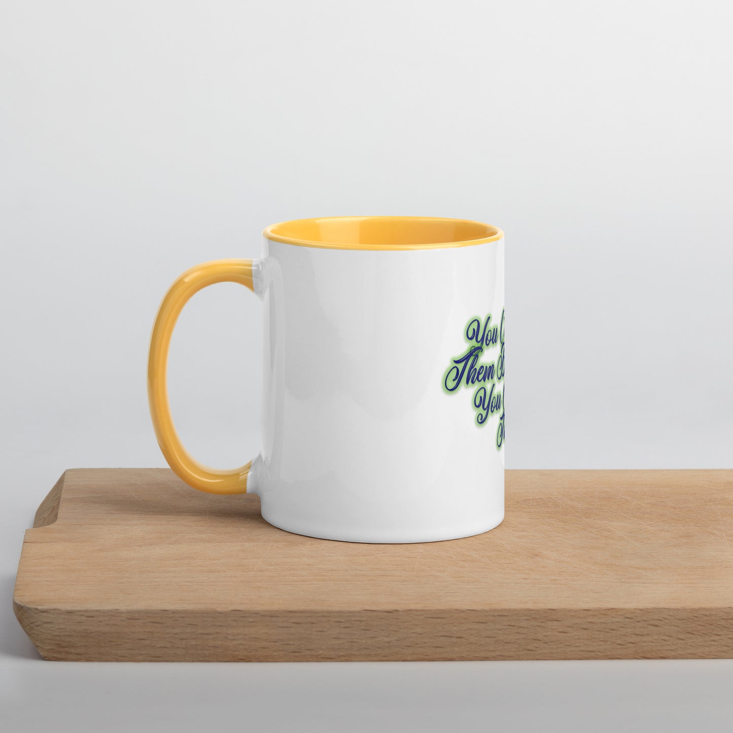 Show Them Mug With Color Inside