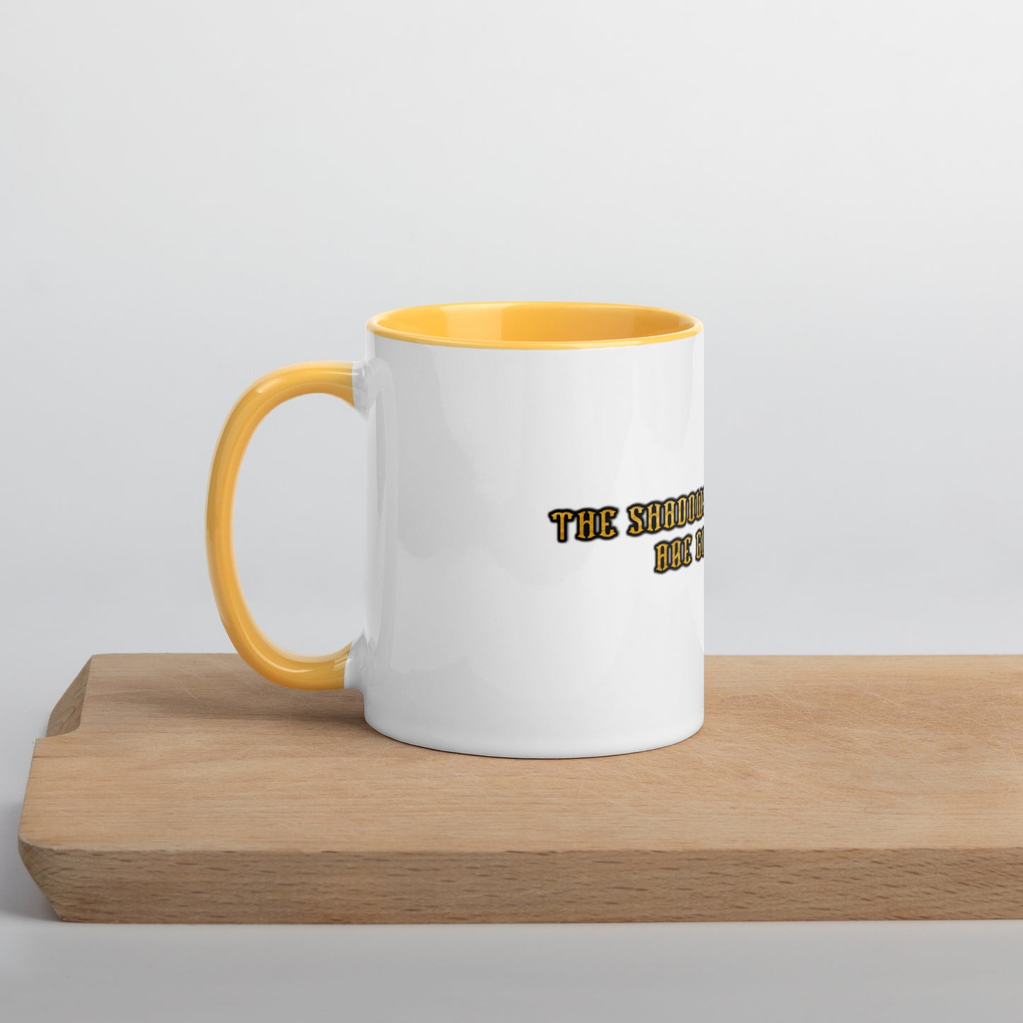 Shadows Mug With Color Inside