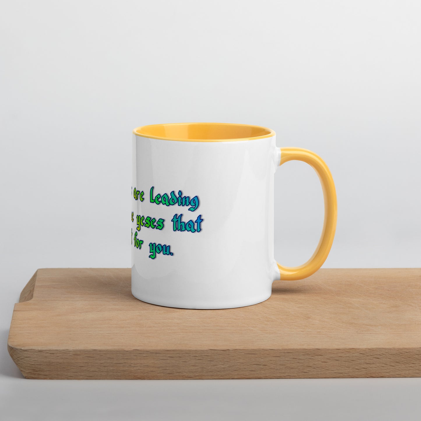 All The Noes Mug With Color Inside