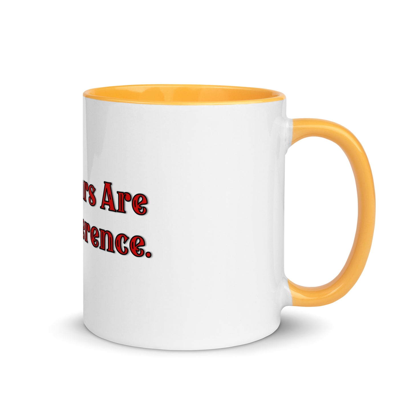 Inner Fears Mug With Color Inside