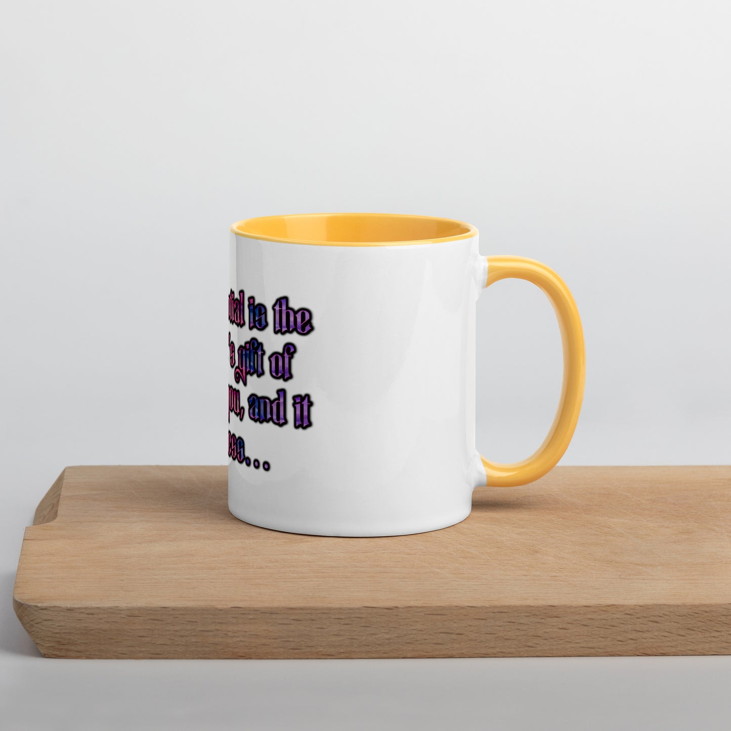 Gift Of Magic #1 Mug With Color Inside