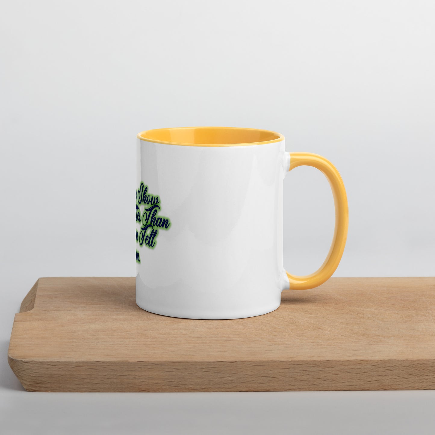 Show Them Mug With Color Inside