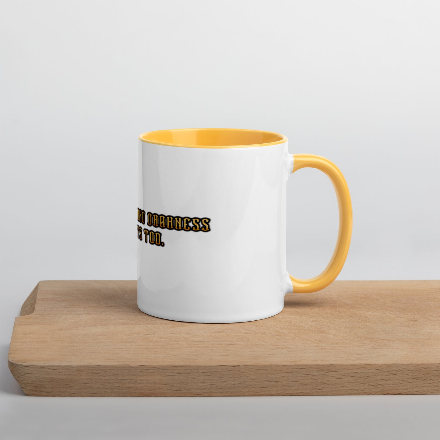 Shadows Mug With Color Inside