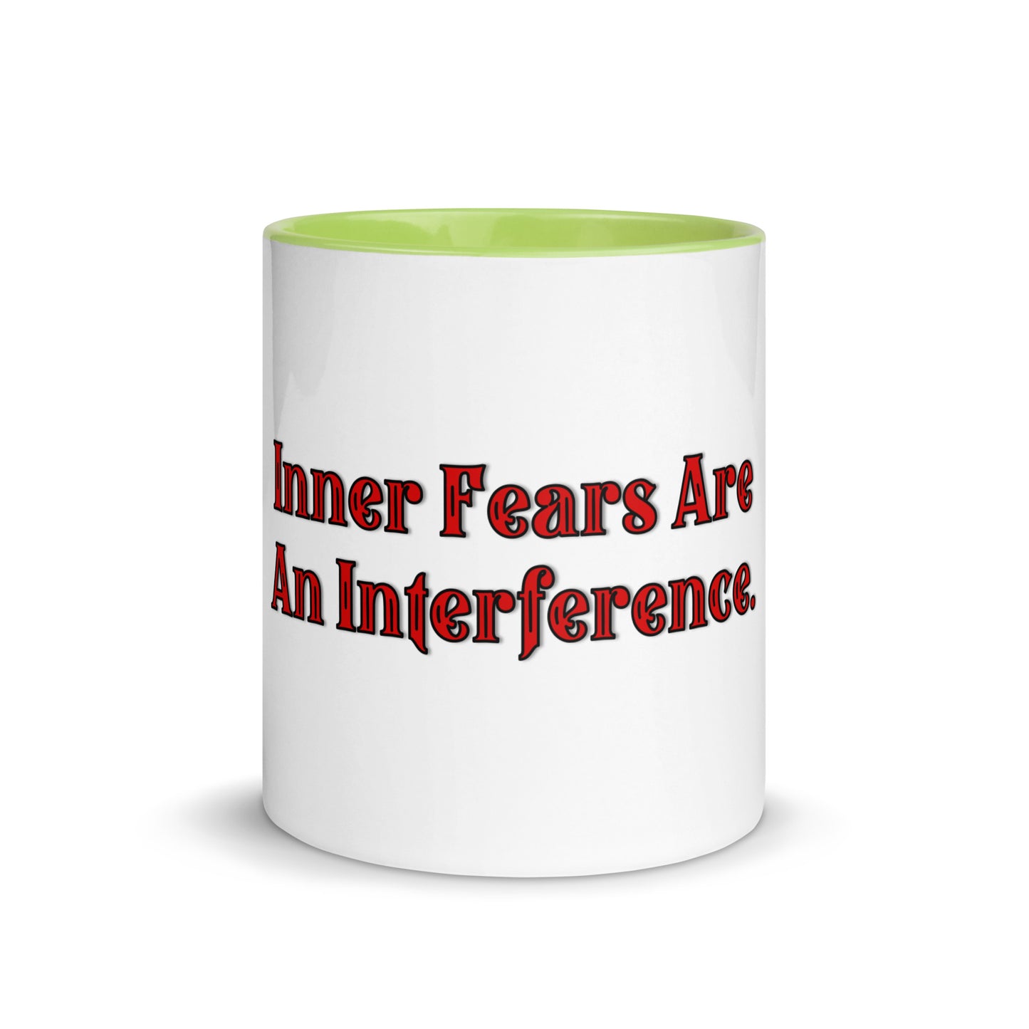 Inner Fears Mug With Color Inside