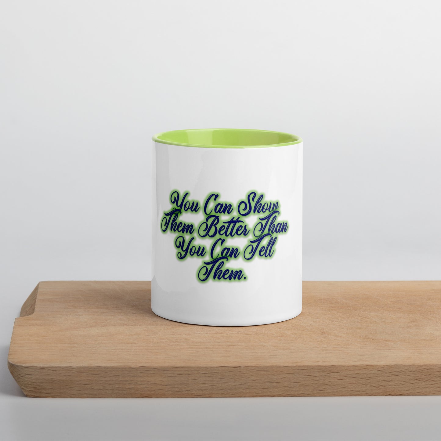 Show Them Mug With Color Inside