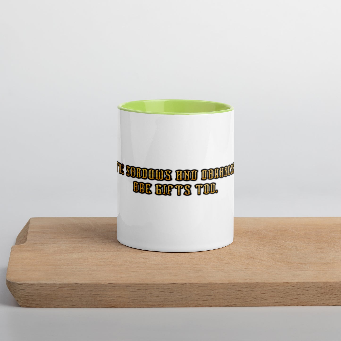 Shadows Mug With Color Inside