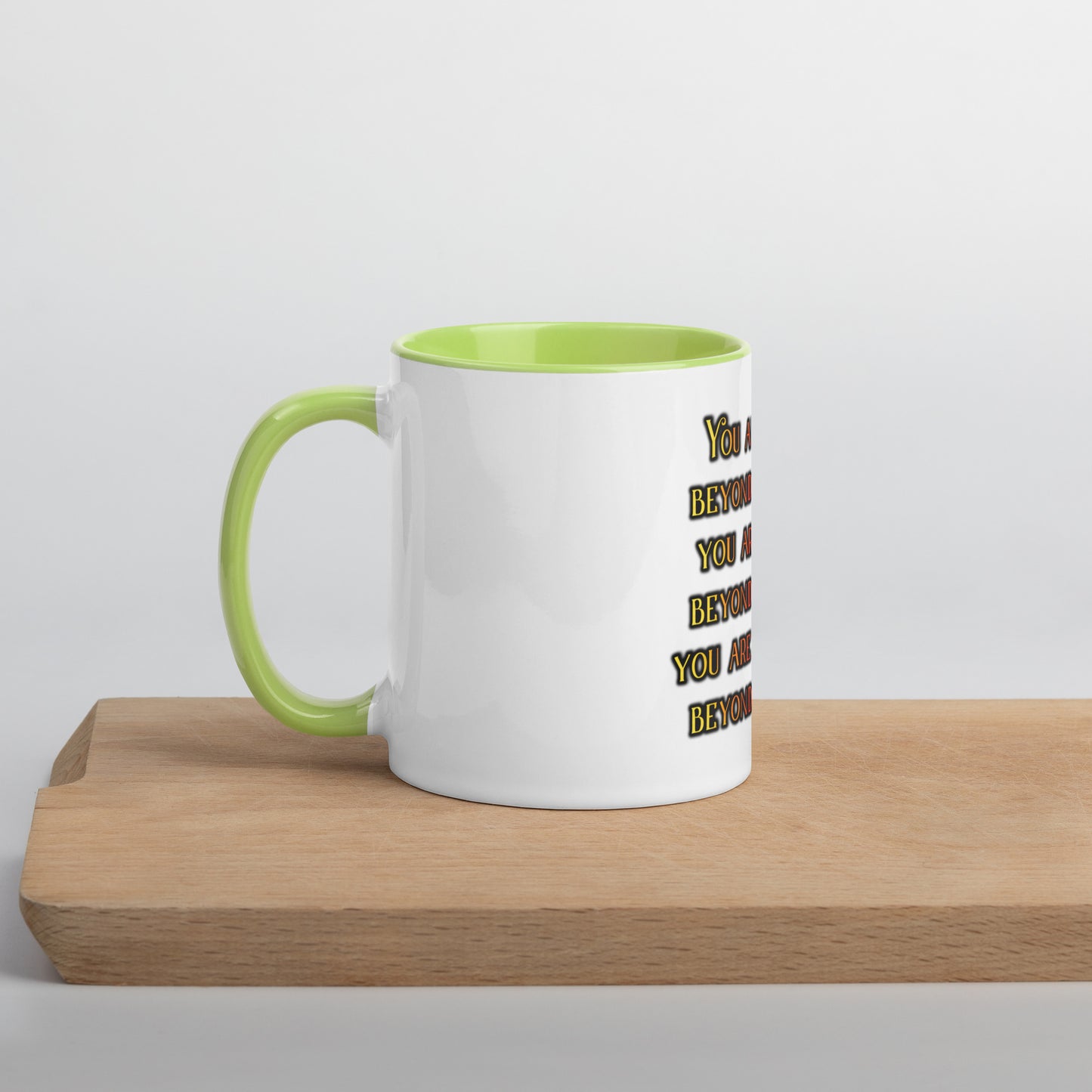 Beyond Measure Mug With Color Inside