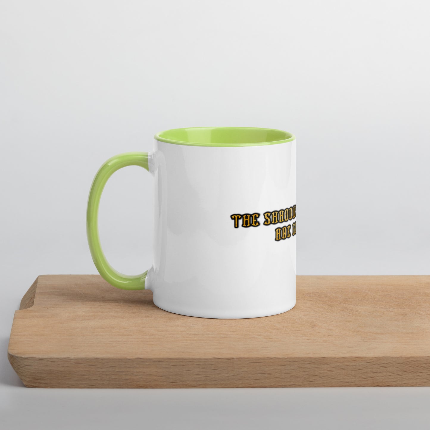 Shadows Mug With Color Inside