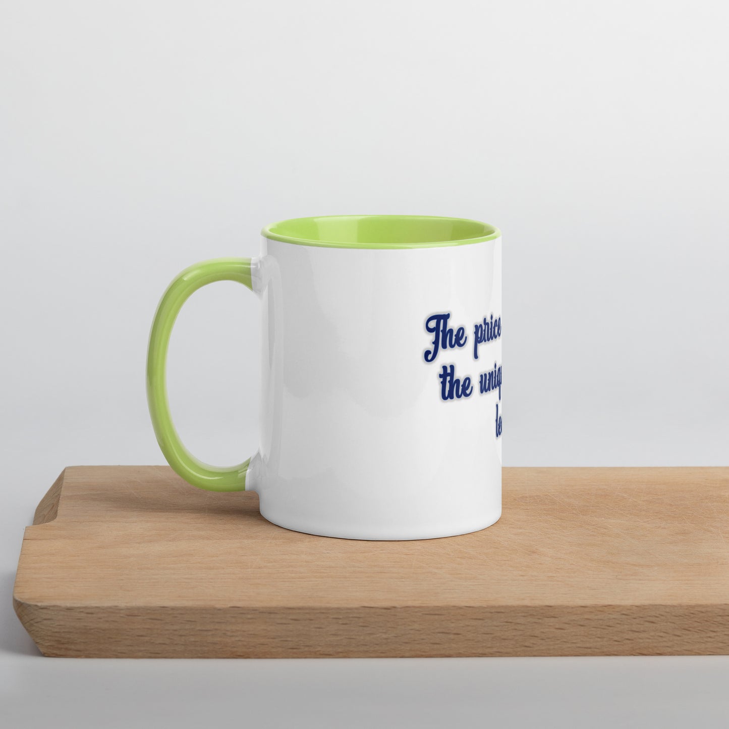 Price of Quality Mug With Color Inside