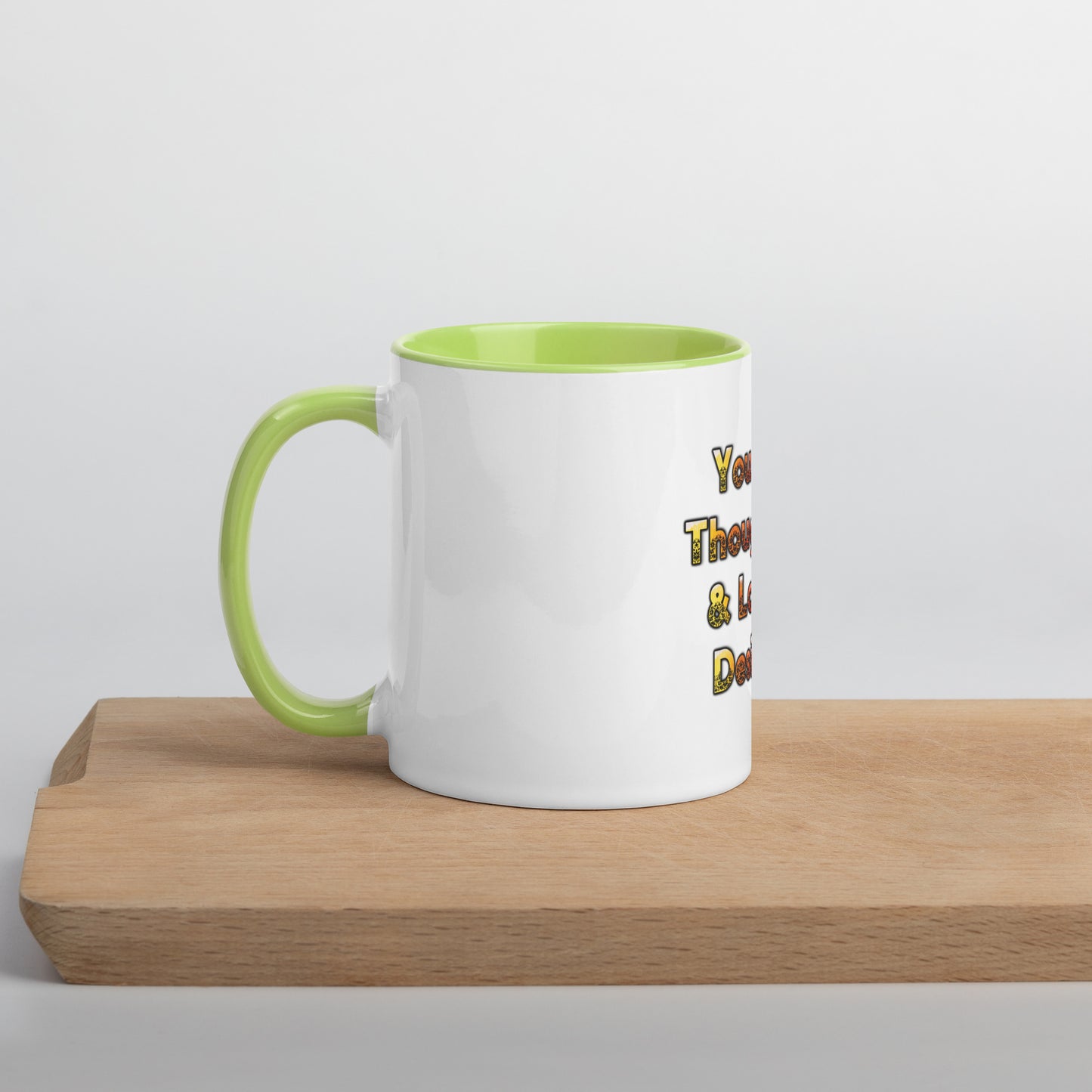 Your Design Mug With Color Inside