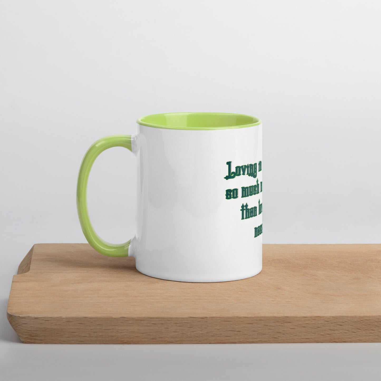 Loving In Awareness Mug With Color Inside