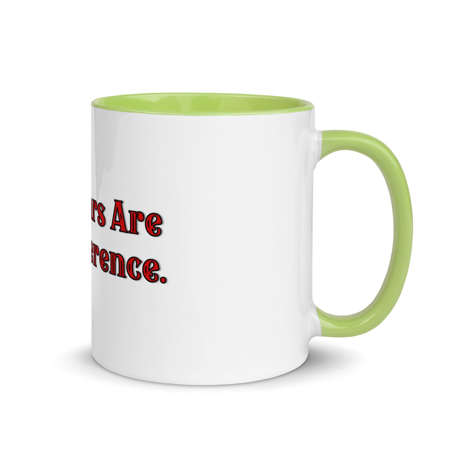 Inner Fears Mug With Color Inside
