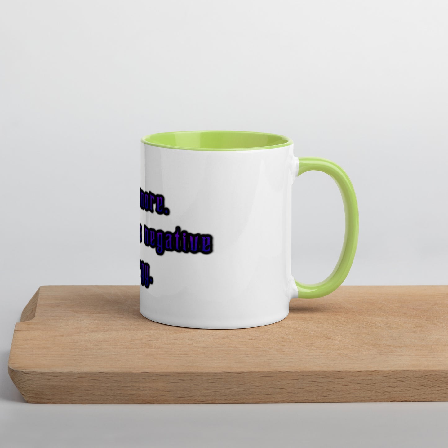 Burp More #1 Mug With Color Inside