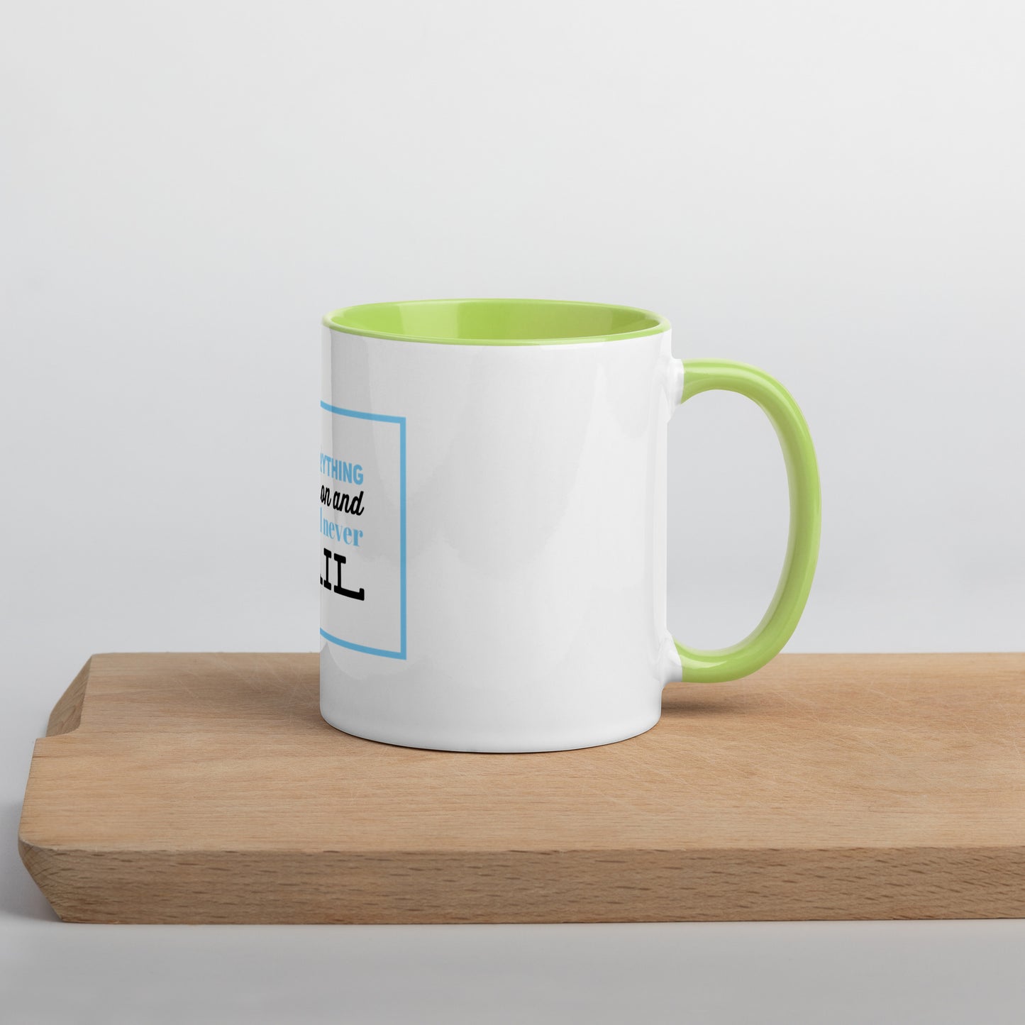A Lesson #2 Mug With Color Inside