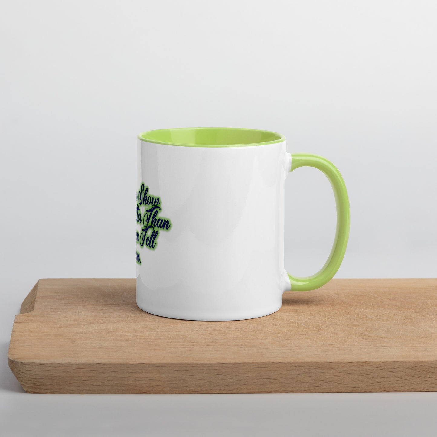 Show Them Mug With Color Inside