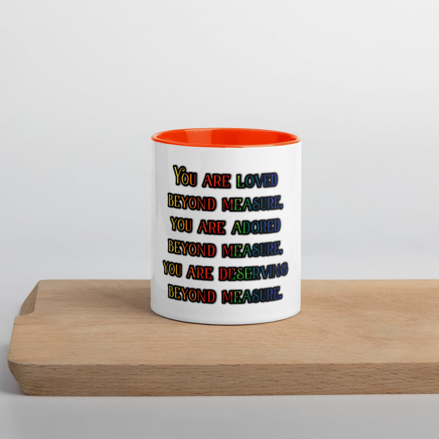 Beyond Measure Mug With Color Inside