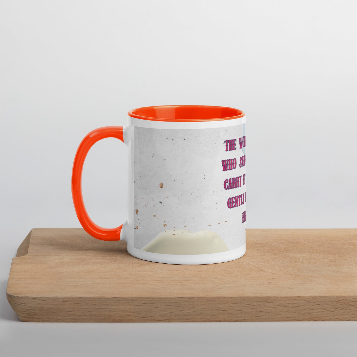 Nika's Prose (2) Mug With Color Inside
