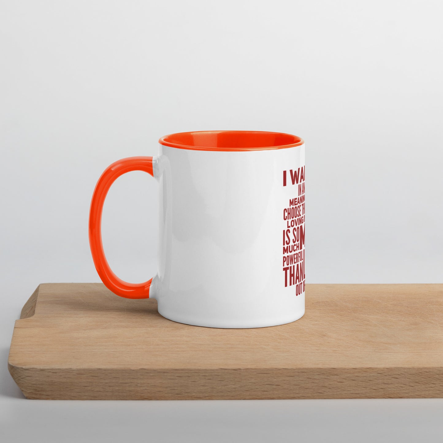 More Powerful Mug With Color Inside
