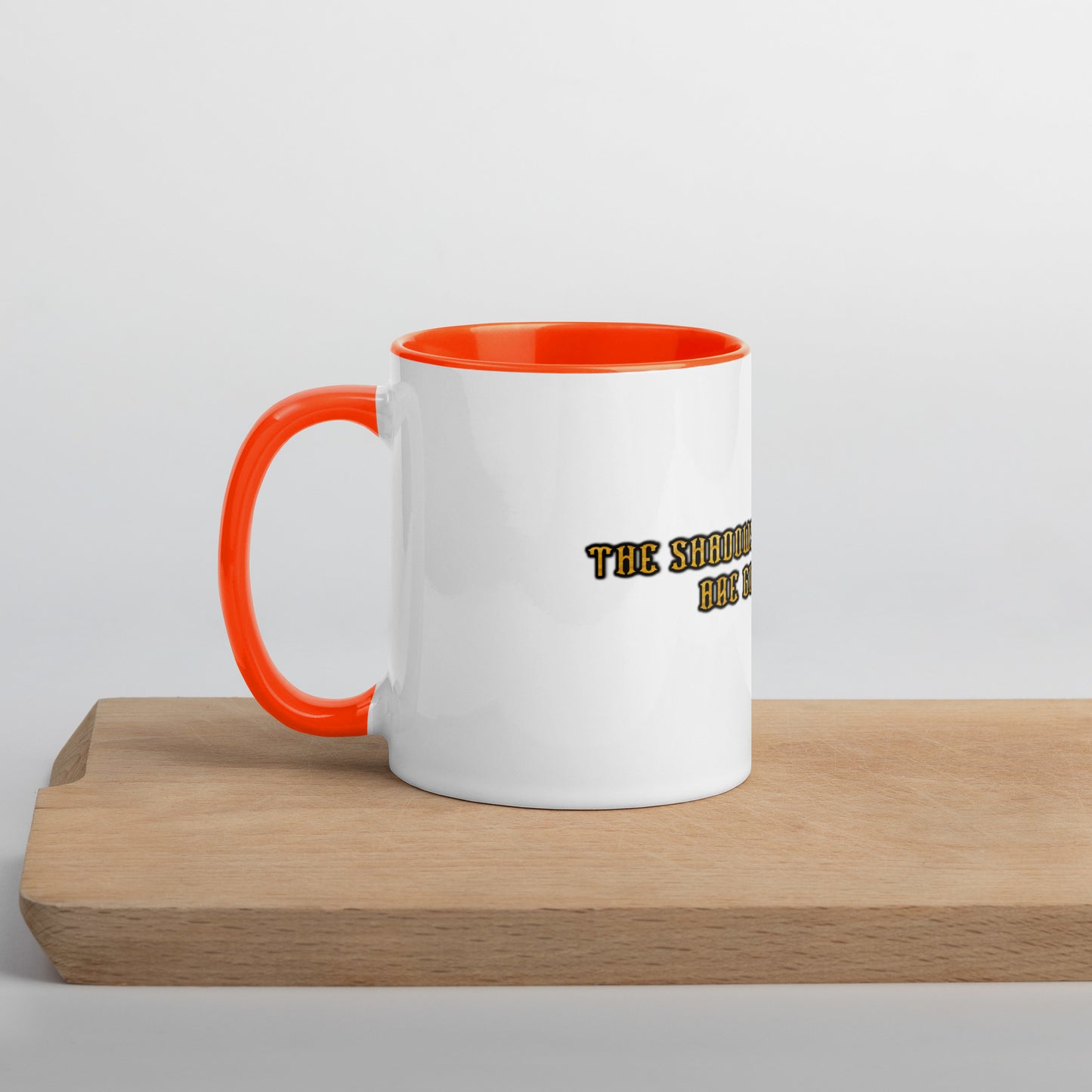 Shadows Mug With Color Inside